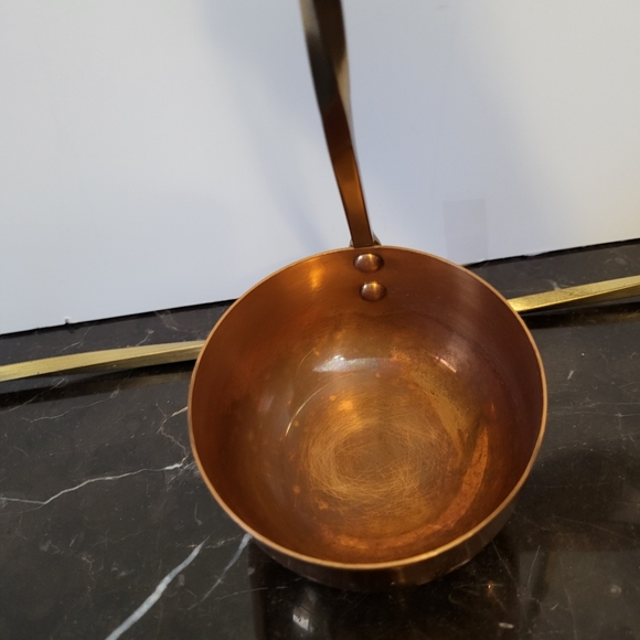 Vintage brass and Cooper hanging ustensile bundle - Picture 6 of 6